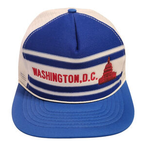 Washington DC Capital Snapback Mesh Trucker Hat‎ Cap